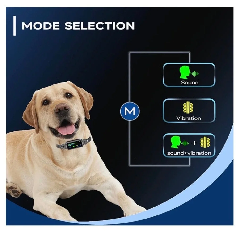 Gensang AI Electronic Dog Collar Anti Barking Training‎ Device GS AC02
